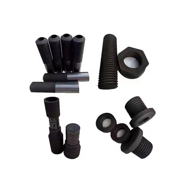 Vacuum Furnace High Density Graphite Bolt Carbon Graphite Screws